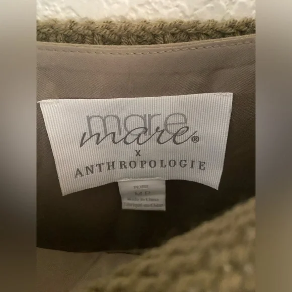 Anthropologie Mare Mare olive green Layered Tank Pleated Maxi Dress - Picture 4 of 6